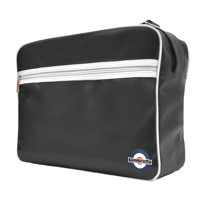 Black-White - Back - Lambretta Unisex Adult Retro Bag