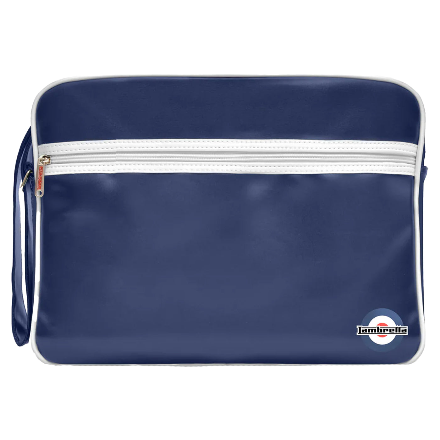 Navy-White - Front - Lambretta Unisex Adult Retro Bag