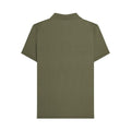 Khaki Green - Back - Lambretta Mens SS25 Classic Polo Shirt