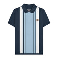 Navy - Front - Lambretta Mens SS25 Classic Polo Shirt