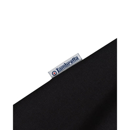 Black - Lifestyle - Lambretta Mens SS25 Gingham Polo Shirt