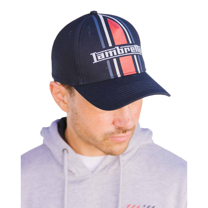 Navy - Side - Lambretta Stripe Cap