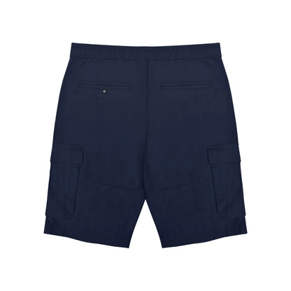 Navy - Back - Lambretta Mens Utility SS25 Cargo Shorts