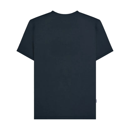 Navy - Back - Lambretta Mens Union Jack T-Shirt