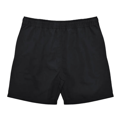 Black - Back - Lambretta Mens SS25 Swim Shorts