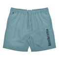 Smoke Blue - Front - Lambretta Mens SS25 Swim Shorts