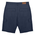 Navy - Back - Lambretta Mens SS25 Cargo Shorts
