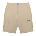 Stone - Front - Lambretta Mens SS25 Cargo Shorts