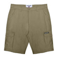 Khaki Green - Front - Lambretta Mens SS25 Cargo Shorts