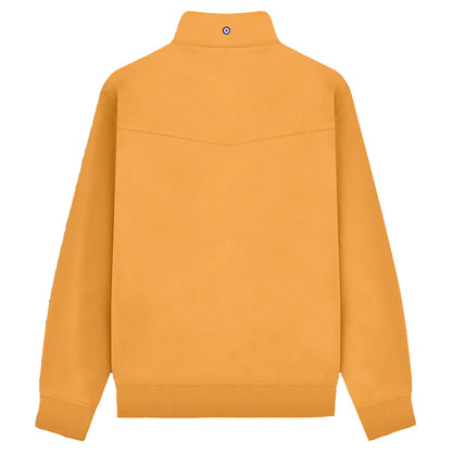 Mustard - Back - Lambretta Mens Shower Resistant Harrington Jacket