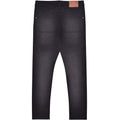Dark Blue - Back - Lambretta Mens Chester Straight Jeans
