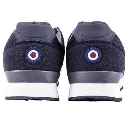 Tan-Beige - Back - Lambretta Unisex Adult Echo 2 Trainers