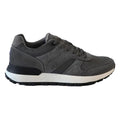 Navy-Grey - Side - Lambretta Unisex Adult Echo 2 Trainers