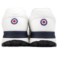 White-Beige - Back - Lambretta Unisex Adult Echo 2 Trainers