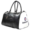 White-Black-Red - Back - Lambretta Retro Sports Duffle Bag
