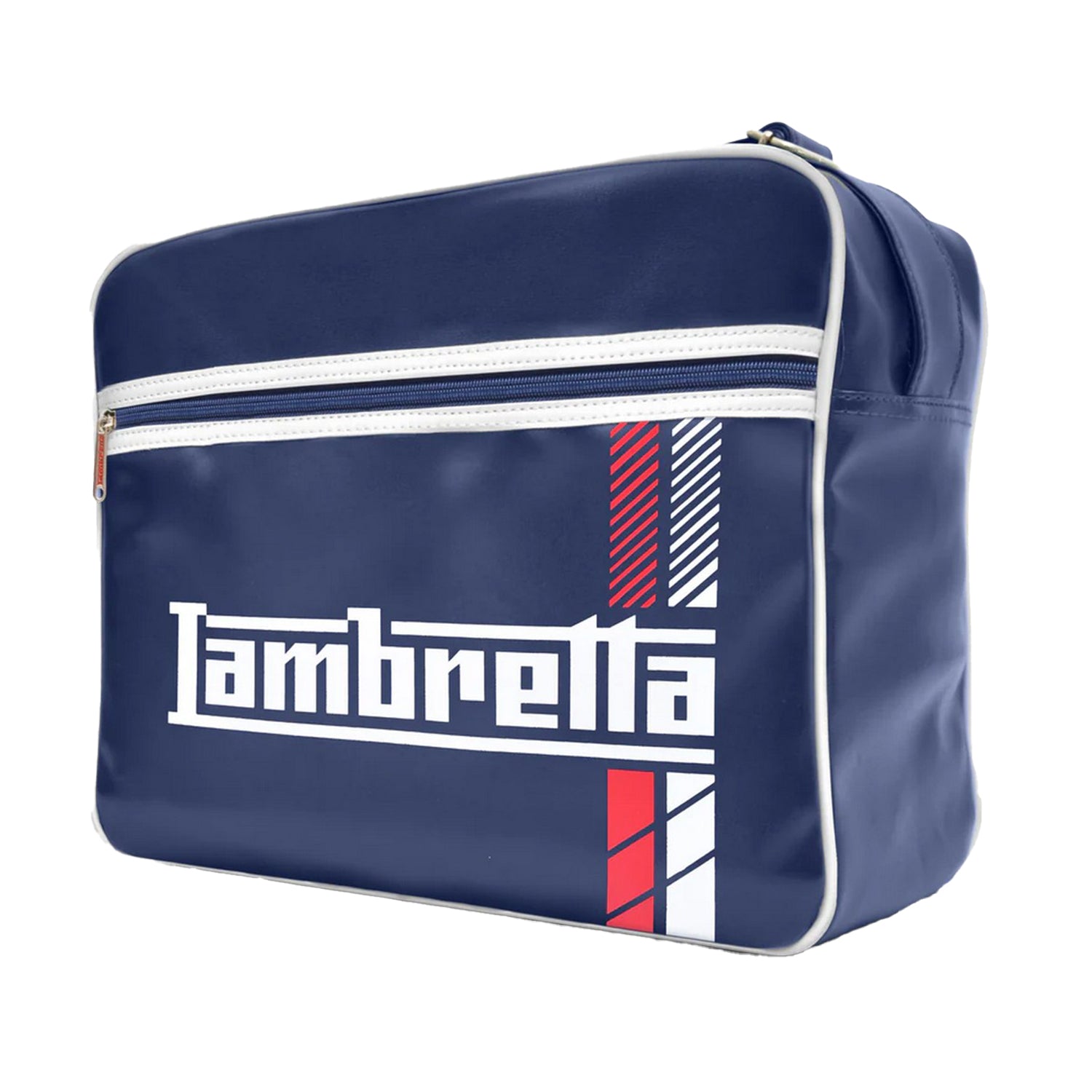 Navy - Back - Lambretta Racing Stripe Toiletry Bag