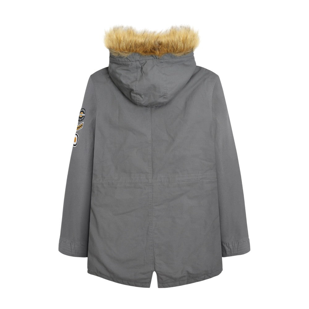 Iron - Back - Lambretta Mens Sherpa Lined Parka