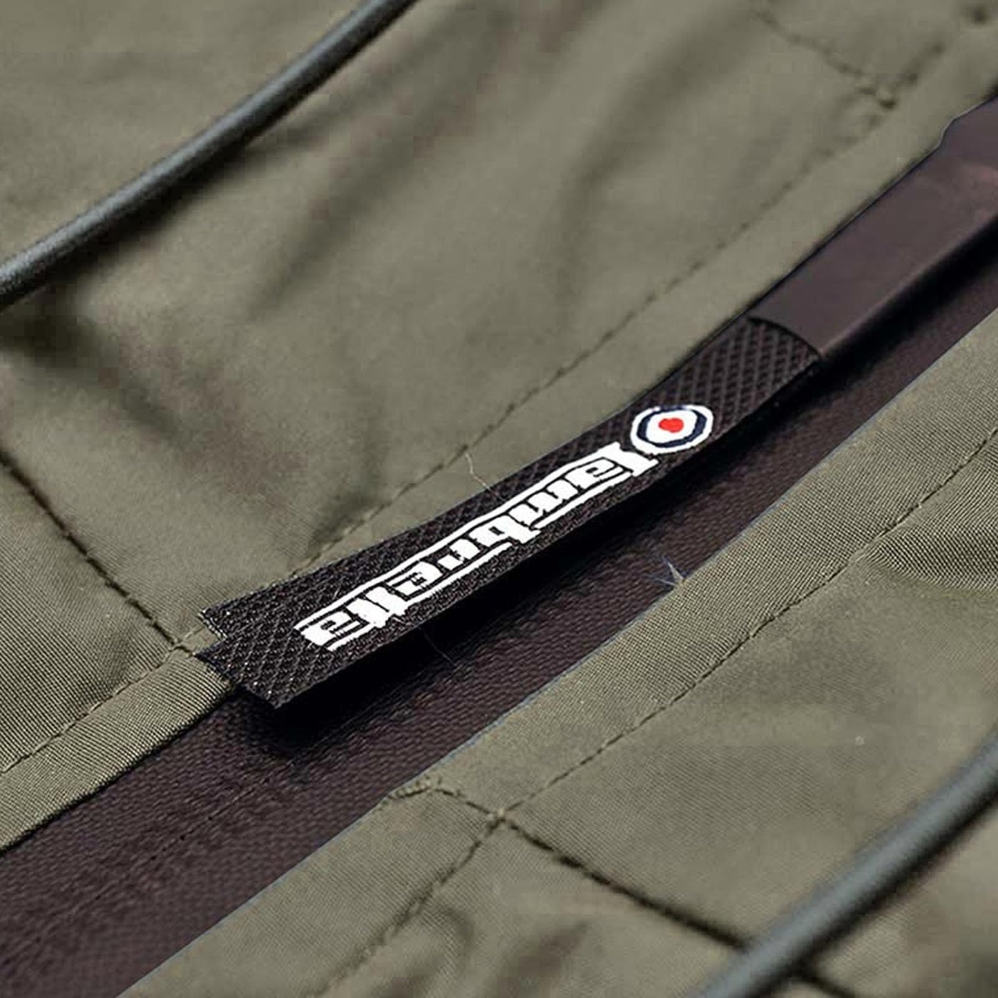 Khaki - Side - Lambretta Mens Terrace Jacket