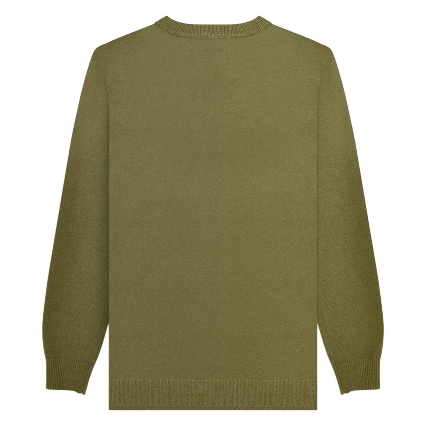Khaki - Back - Lambretta Mens AW25 Scooter Christmas Jumper