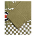 Khaki - Pack Shot - Lambretta Mens AW25 Scooter Christmas Jumper