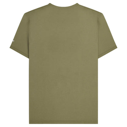 Khaki - Back - Lambretta Mens Vinyl Record T-Shirt
