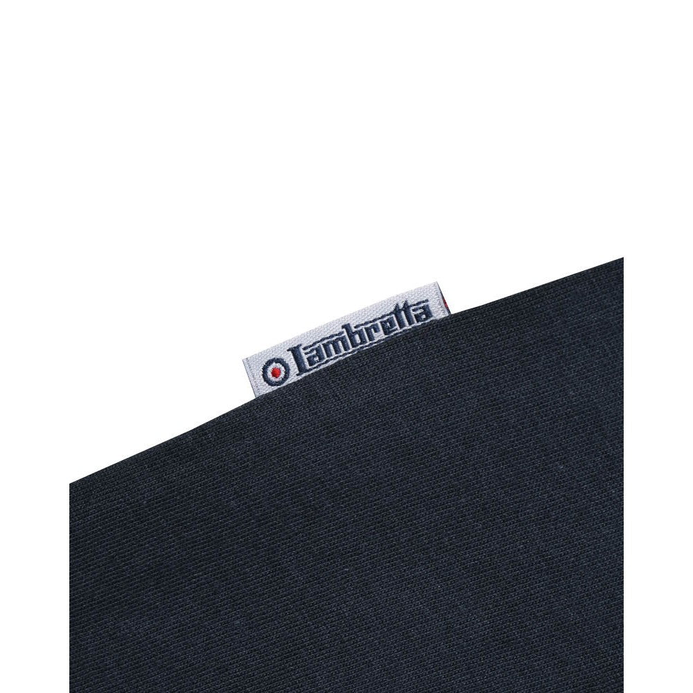 Navy - Side - Lambretta Mens Vinyl Record T-Shirt