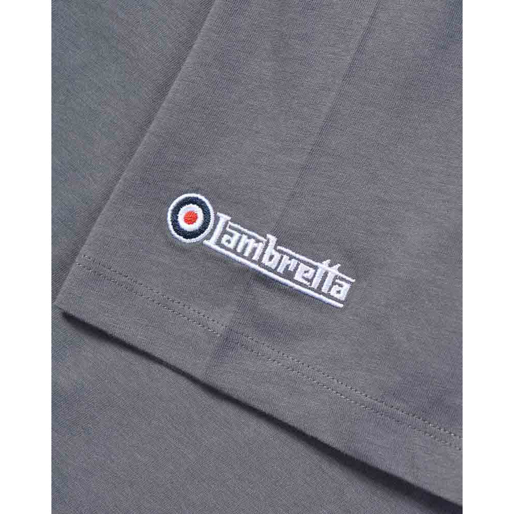 Iron - Side - Lambretta Mens Badge T-Shirt