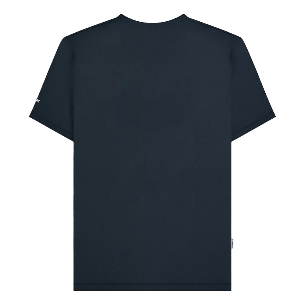 Navy - Back - Lambretta Mens Target T-Shirt