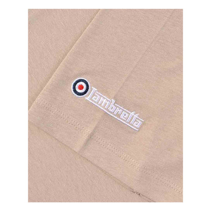 Stone - Side - Lambretta Mens Target T-Shirt
