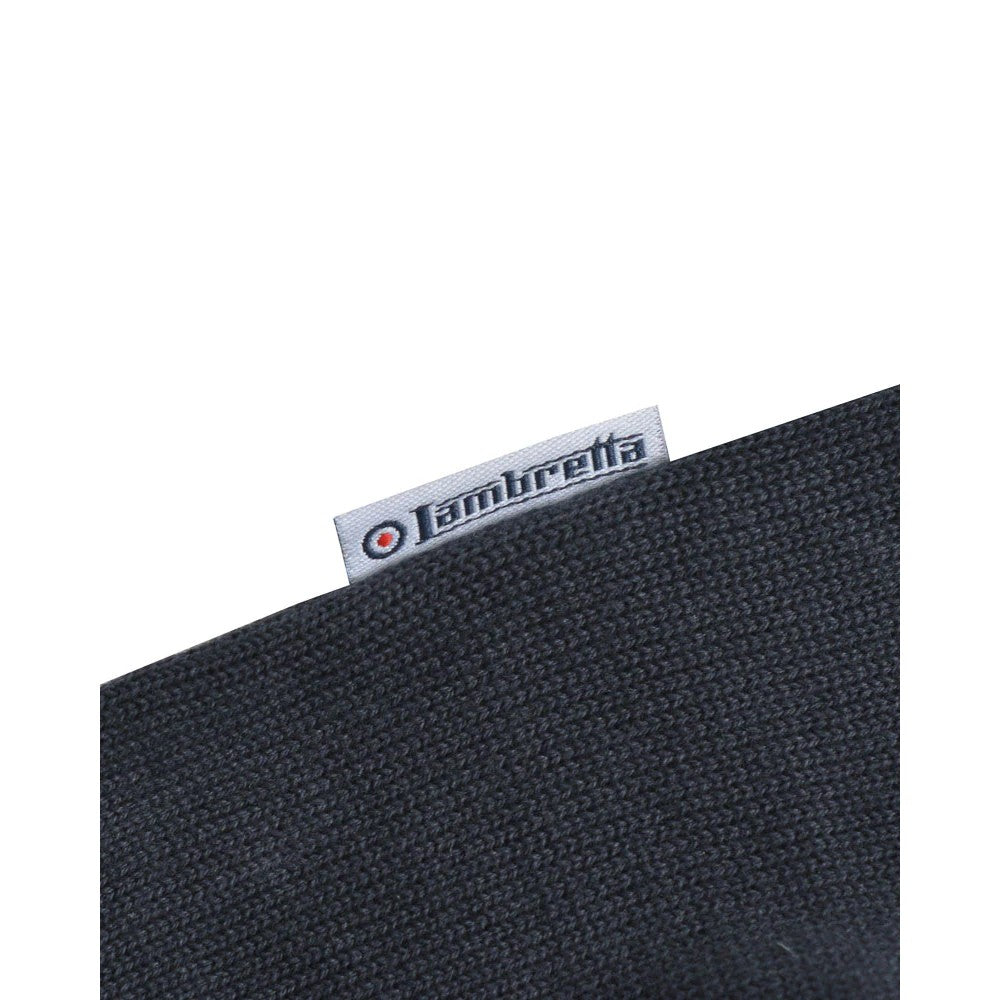 Navy-Stone - Pack Shot - Lambretta Mens Tipped Knitted Jumper