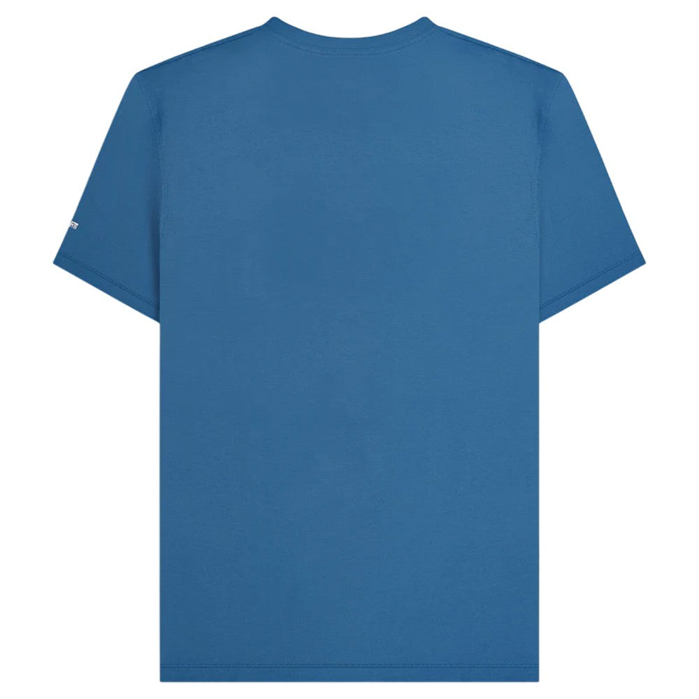Dark Blue - Back - Lambretta Mens Scooter T-Shirt