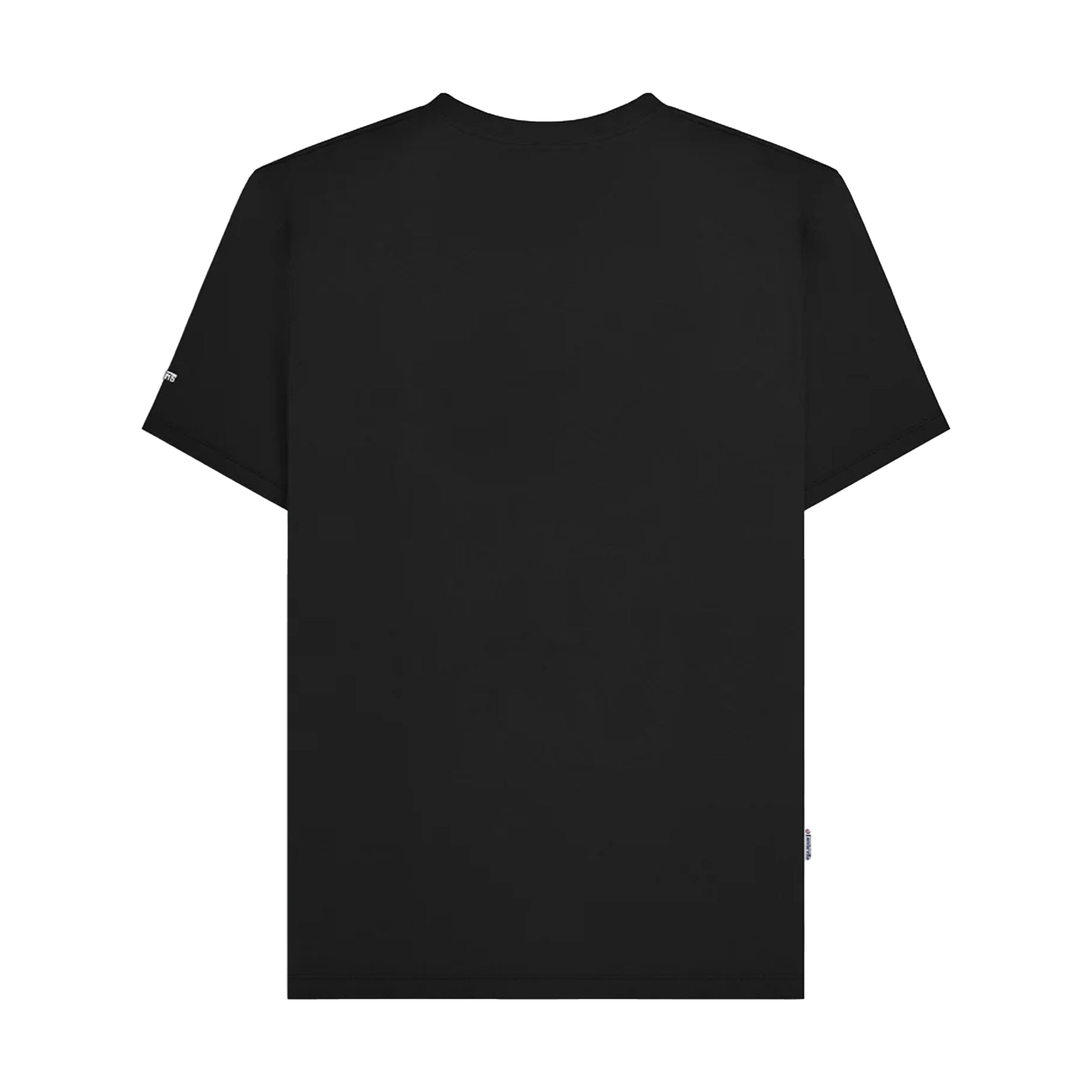 Black - Back - Lambretta Mens Box Logo T-Shirt