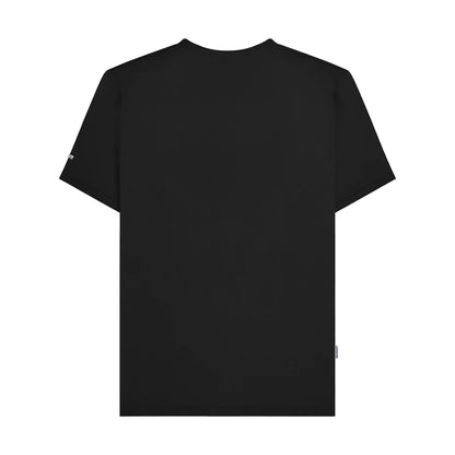 Black - Back - Lambretta Mens Box Logo T-Shirt
