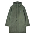 Khaki Green - Front - Lambretta Mens AW25 Padded Parka