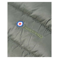 Khaki Green - Side - Lambretta Mens AW25 Hooded Puffer Jacket