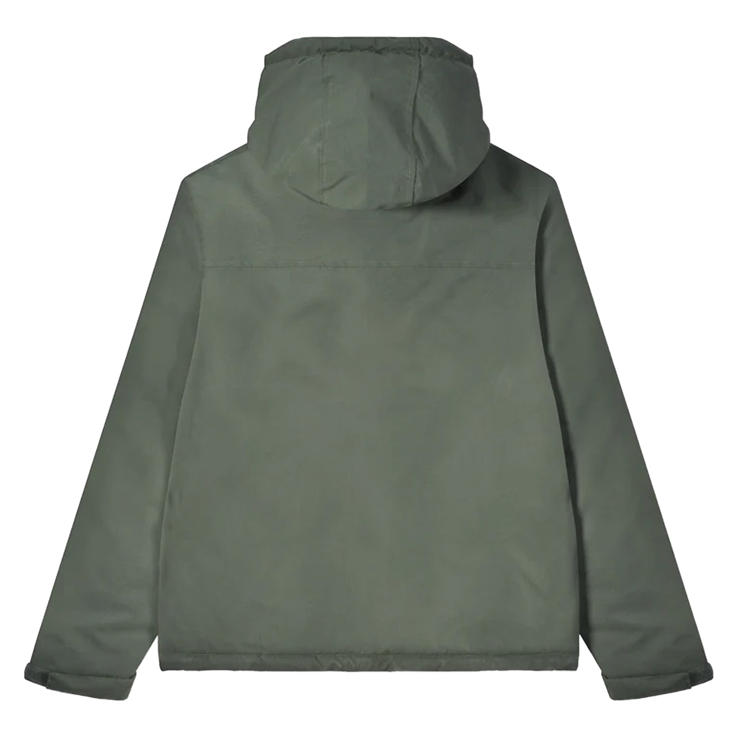 Khaki Green - Back - Lambretta Mens AW25 Hooded Padded Jacket
