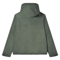 Khaki Green - Back - Lambretta Mens AW25 Hooded Padded Jacket
