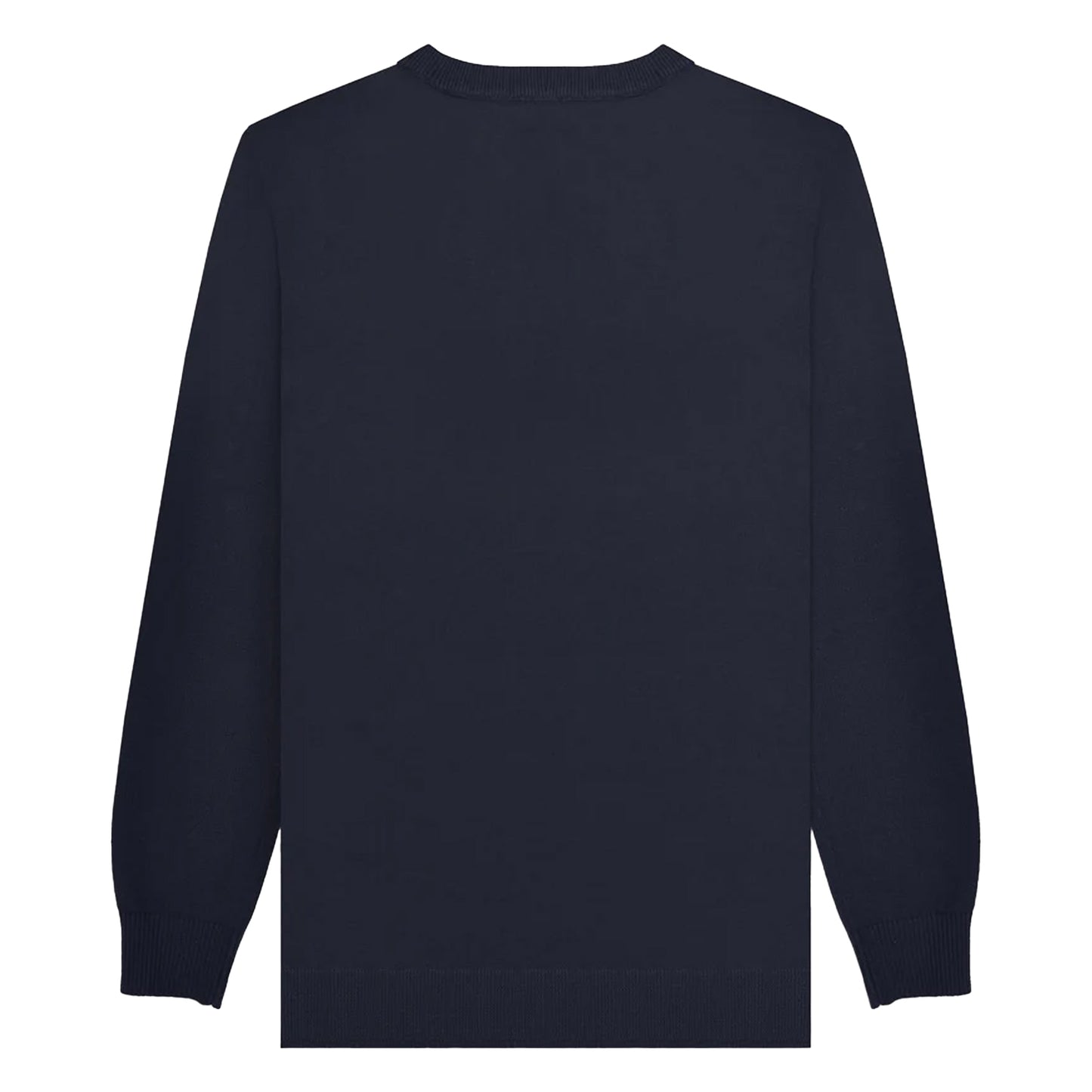 Navy - Back - Lambretta Mens AW25 Target Christmas Jumper