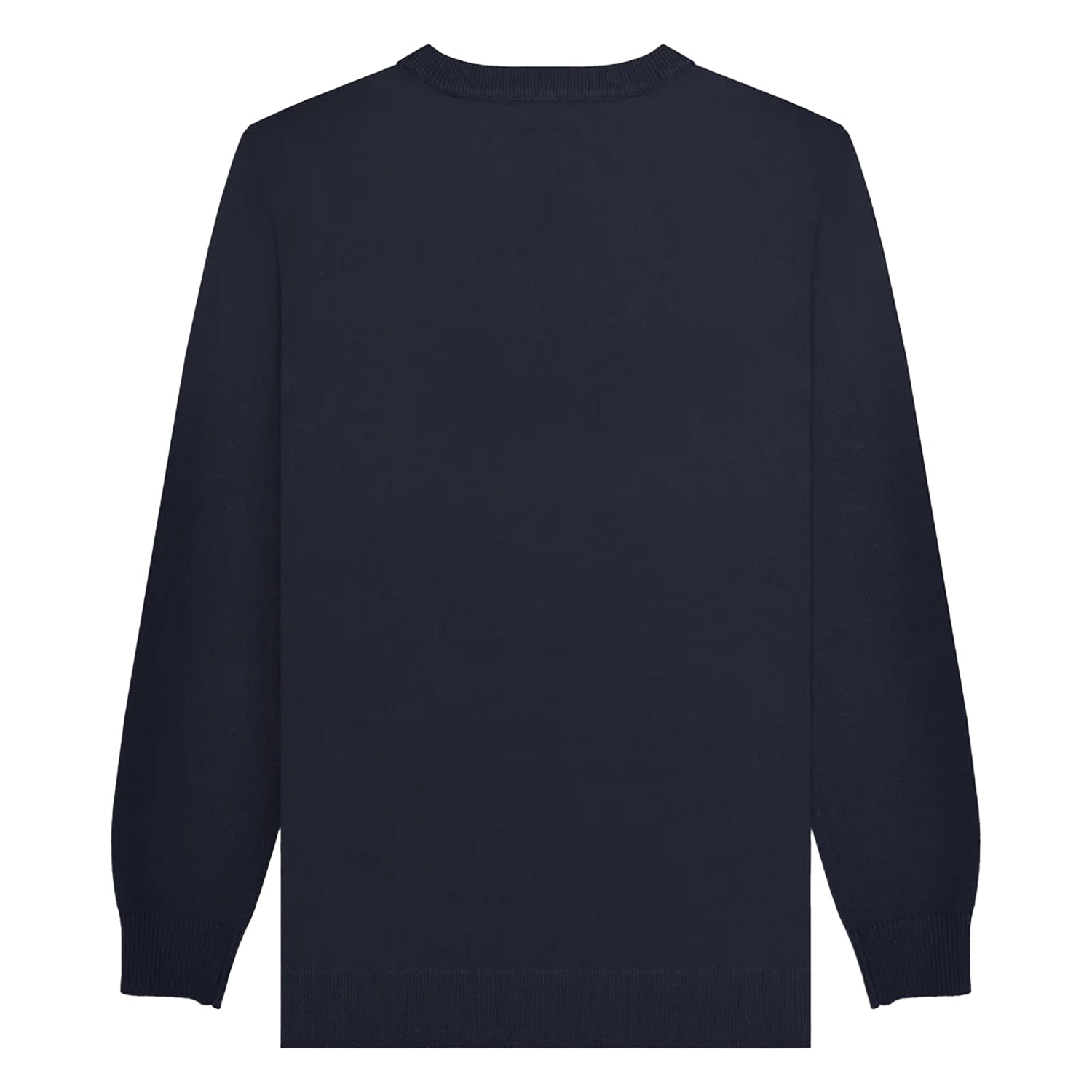 Navy - Back - Lambretta Mens AW25 Target Christmas Jumper