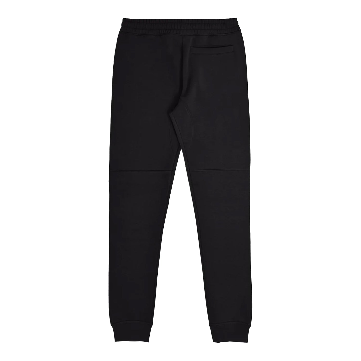 Black - Back - Lambretta Mens Logo Slim Leg Jogging Bottoms