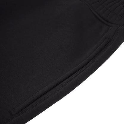 Black - Side - Lambretta Mens Logo Slim Leg Jogging Bottoms