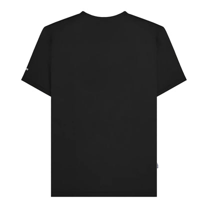 Black - Back - Lambretta Mens Scooter Brand Big & Tall T-Shirt