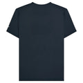 Navy - Back - Lambretta Mens Spray Logo T-Shirt