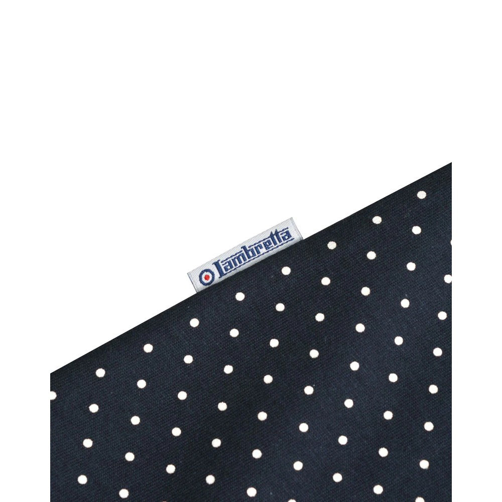 Navy - Lifestyle - Lambretta Mens Polka Dot Big & Tall Polo Shirt