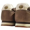 Chocolate-Cream - Back - Lambretta Mens Diego Trainers