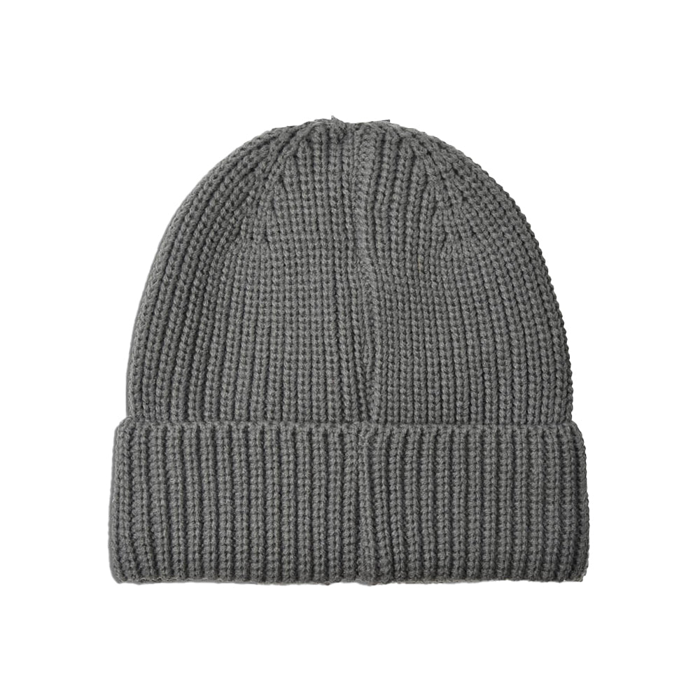 Charcoal - Back - Lambretta Logo Fleece Beanie