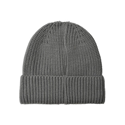 Charcoal - Back - Lambretta Logo Fleece Beanie