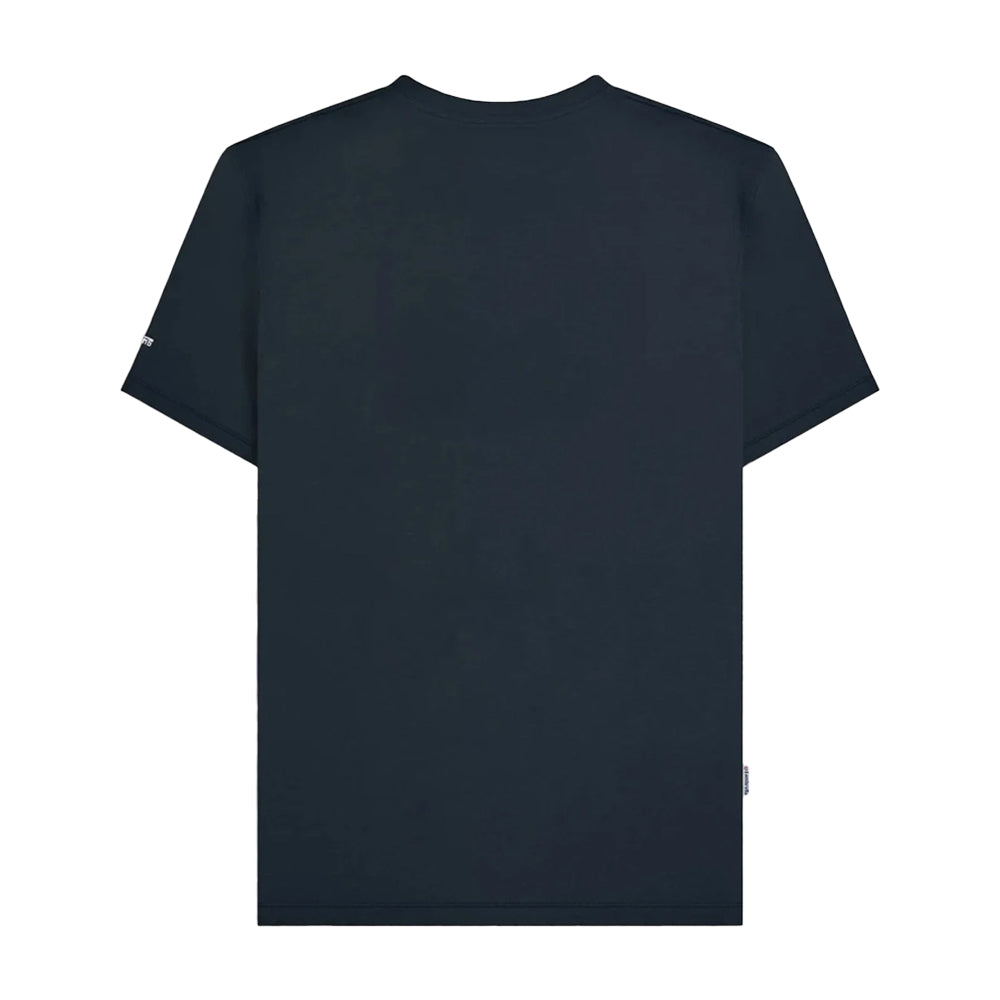 Navy - Back - Lambretta Mens Target T-Shirt