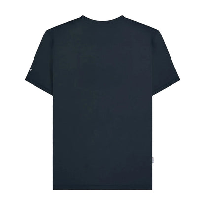 Navy - Back - Lambretta Mens Target T-Shirt