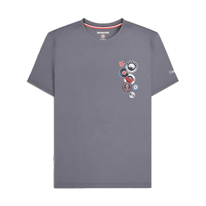 Iron - Front - Lambretta Mens Badge Big & Tall T-Shirt